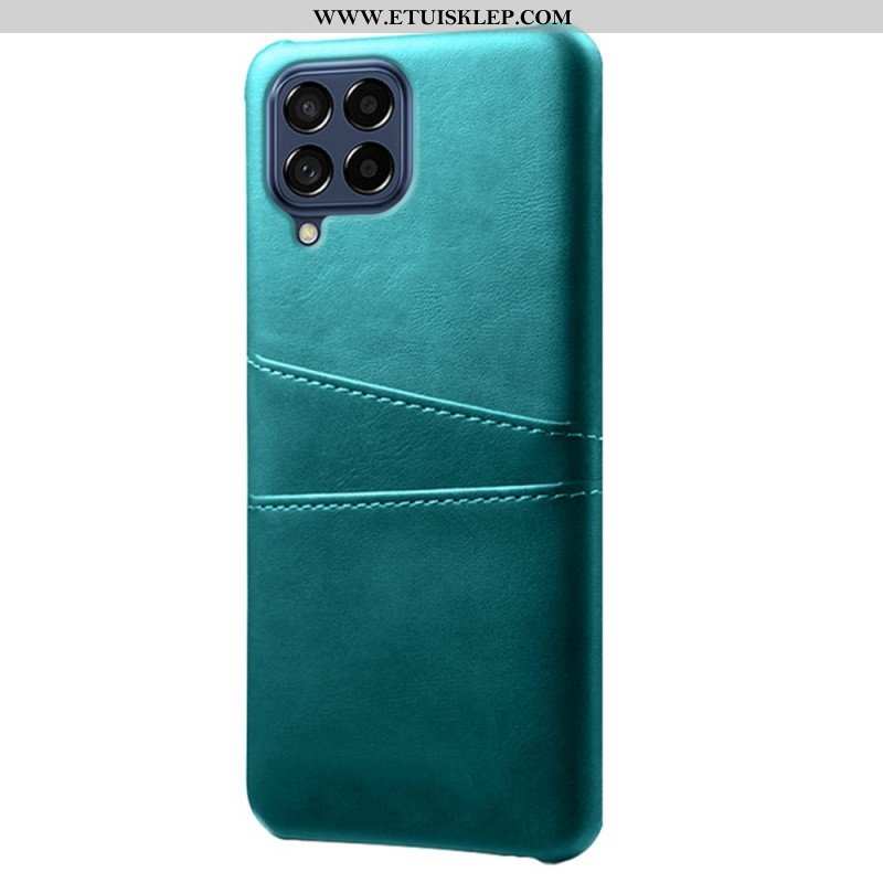 Etui do Samsung Galaxy M53 5G Etui Na Karty Z Efektem Skóry